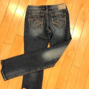 Silver Aiko boot cut Jeans
